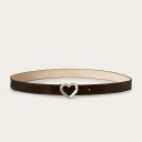 Love Belt, brown croco